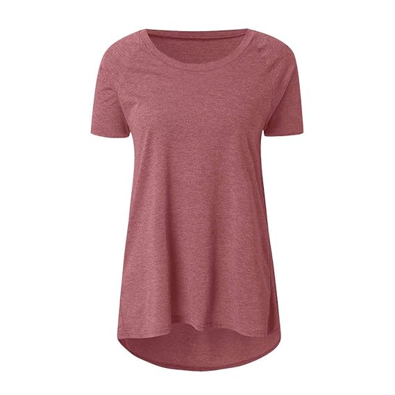 Short sleeve long shirts for leggings Clearance
