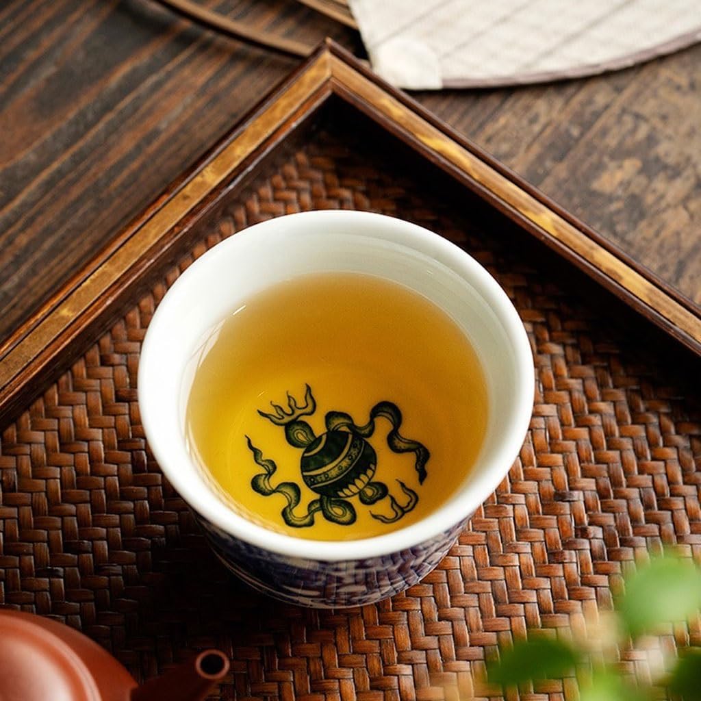 GSOUL Kungfu Tea cup Creative Handmade Small Teacup Host Cup Personal Ceramic Antique Drinking Water Small Tea Cups