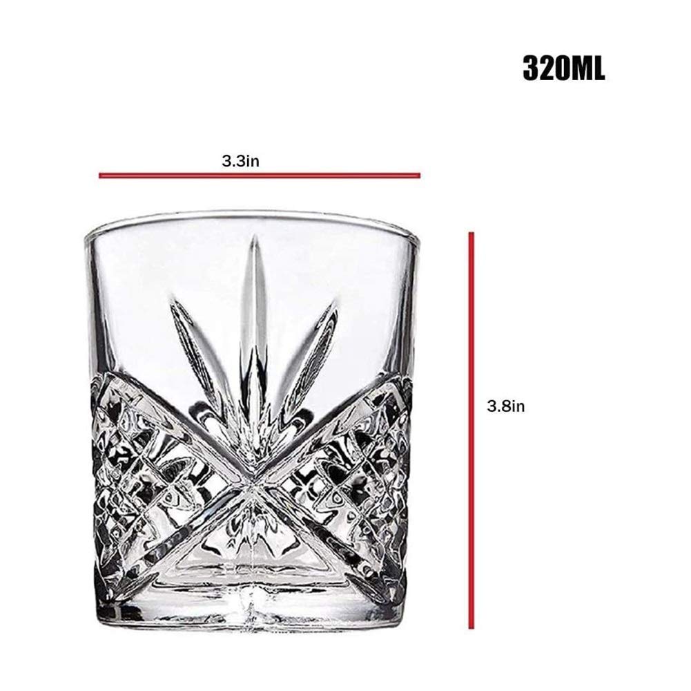 Zestaw karafek do whisky prezenty karafka do whisky i zestaw szklanek szkocki, burbon, alkohol, 5-częściowy, 100% bezołowiowy kryształ z pudełkiem upominkowym, solidny i stabilny
