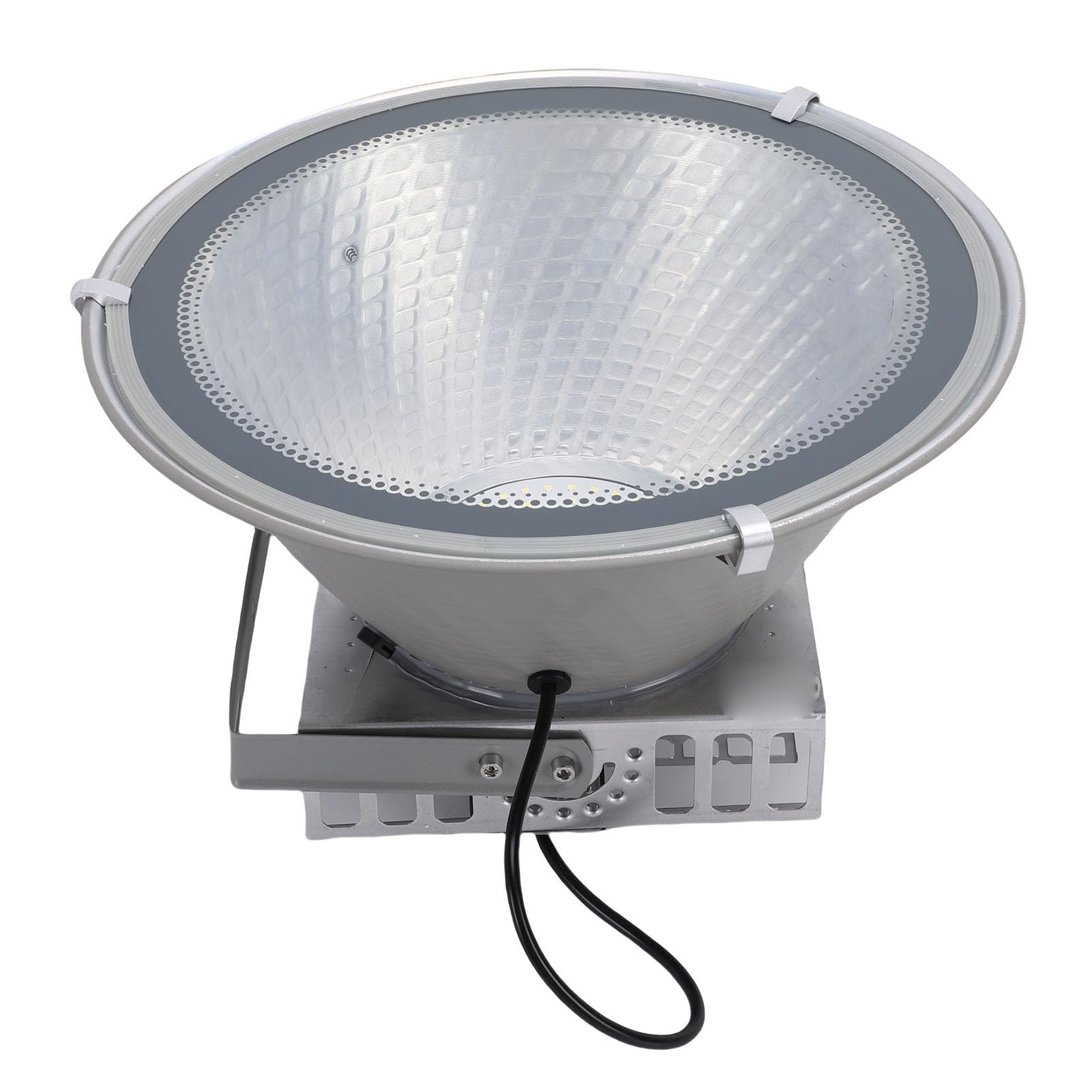 Fockety Reflektor LED, Aluminiowy Dźwig Wieżowy o Mocy 400 W. Reflektor Na Placu budowy. Szperacz. Białe światło Na zewnątrz. Na Placu budowy. Garaż Budynki przemysłowe. Fabryki.