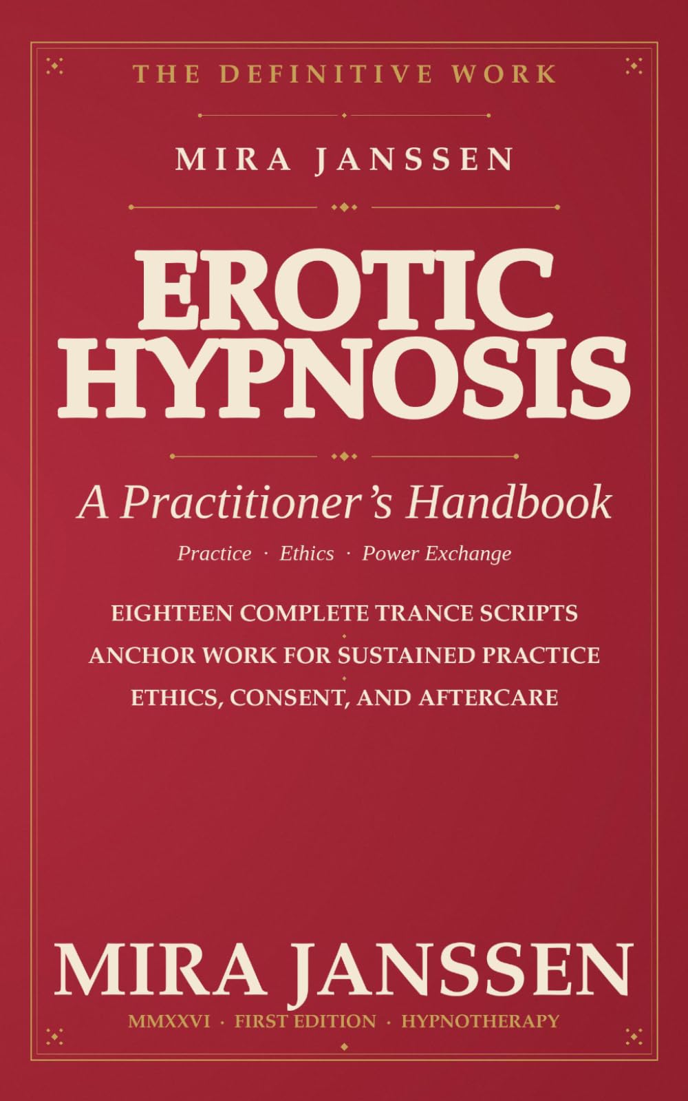 EROTIC HYPNOSIS: The Handbook