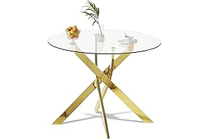 Gold Glass Dining Table: Elevate Any Kitchen or Dining Room