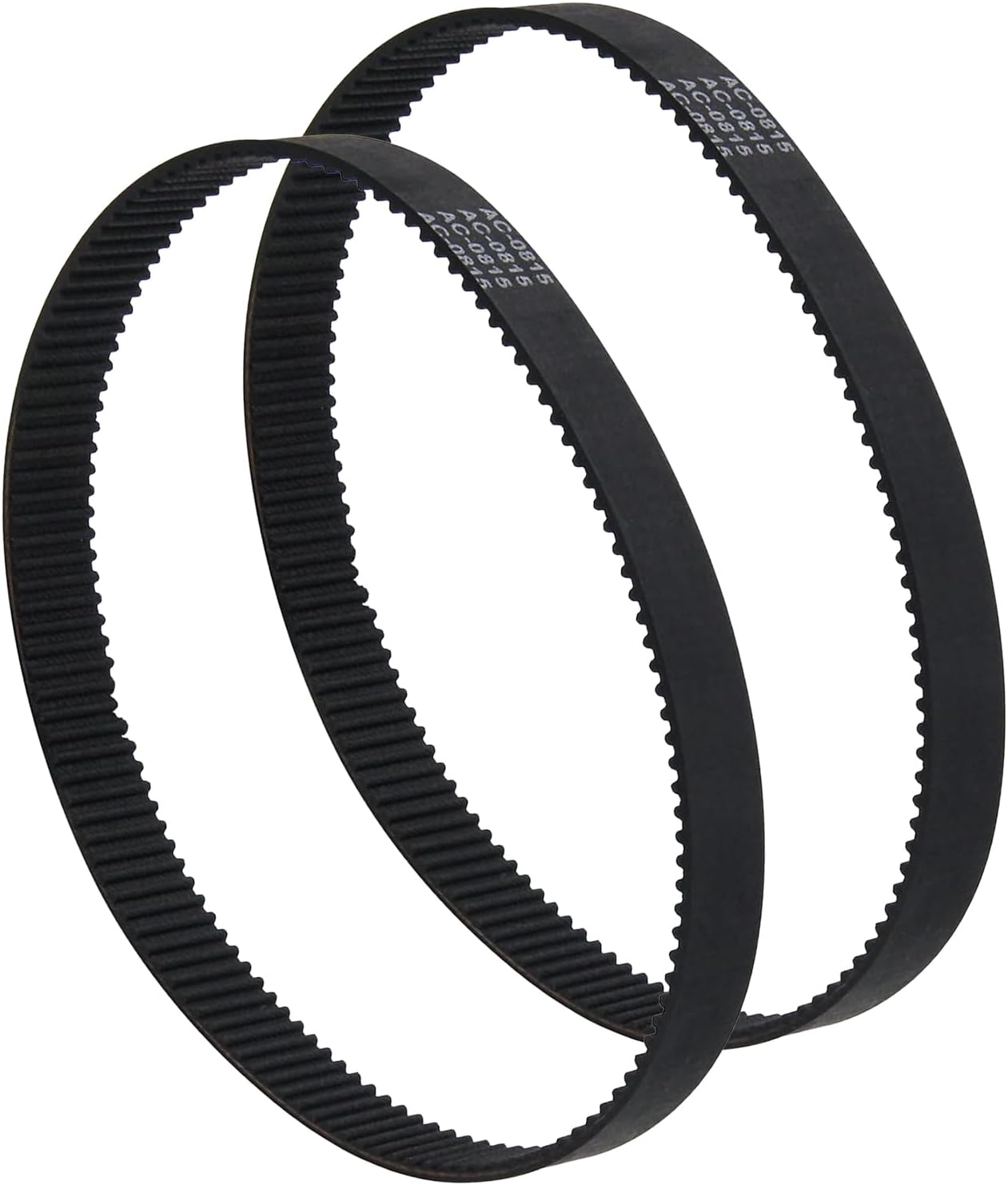(2-Pack) AC-0815 Air Compressor Timing Belt– Replacement Belt for Craftsman, PORTER CABLE, DEWALT, Black & Decker, Delta, Bostitch – Fits Models CF2600, D55141, CP503 – Replaces CAC-1311, CAC-1342