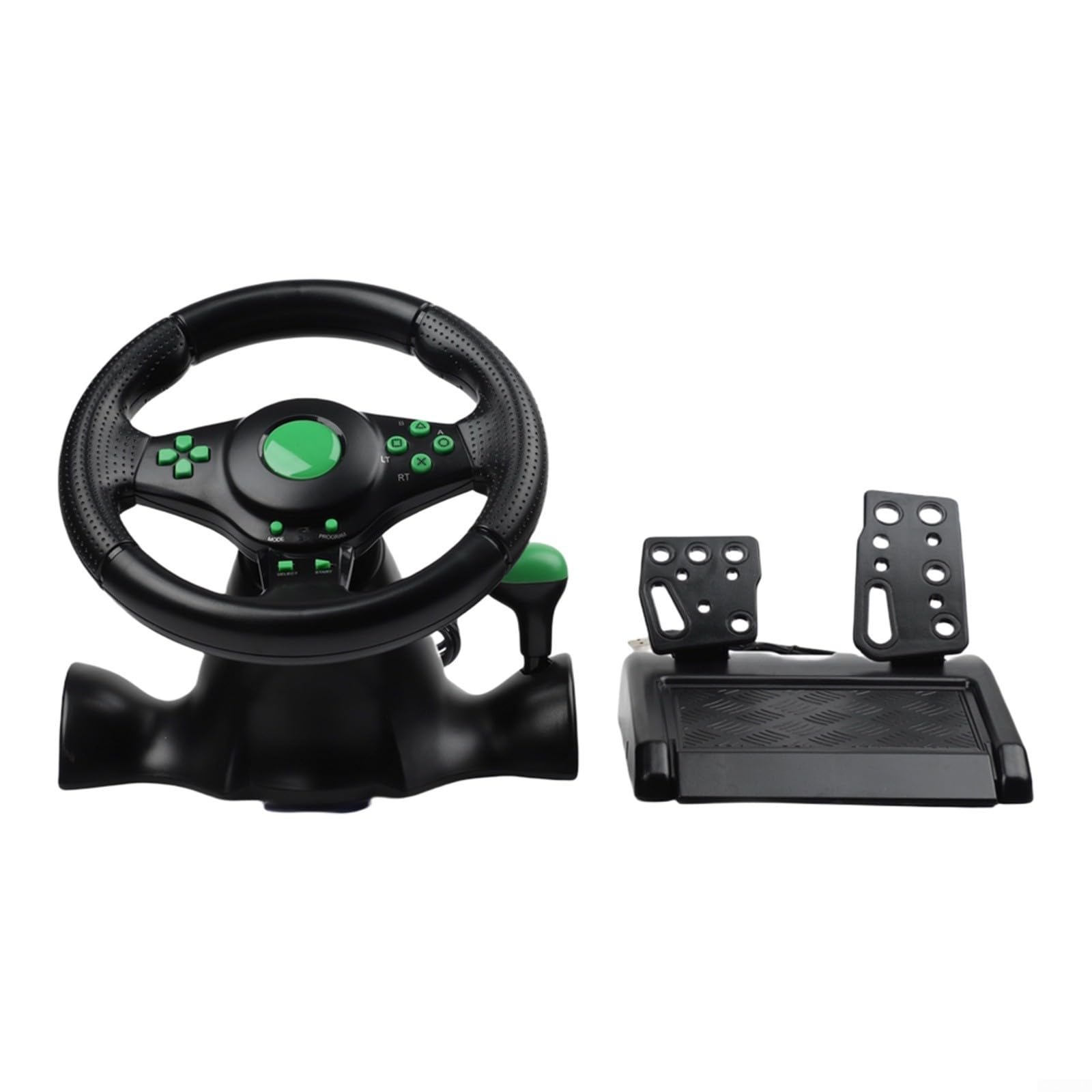 Volante multipiattaforma compatibile con interruttore per Xbox One 360 per PS4 e Ps3 Pc con doppia vibrazione motore e connessione USB (4 in 1)