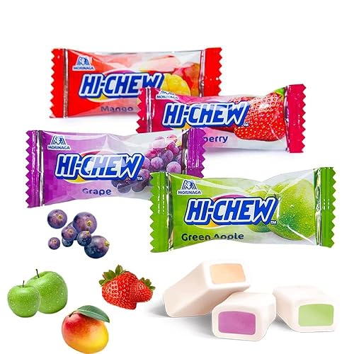 Miniatura 4 de Variedad de caramelos Hi-Chew para las fiestas, golosinas navideñas de mezcla de caramelos, deliciosos caramelos de gomita, aperitivos divertidos y