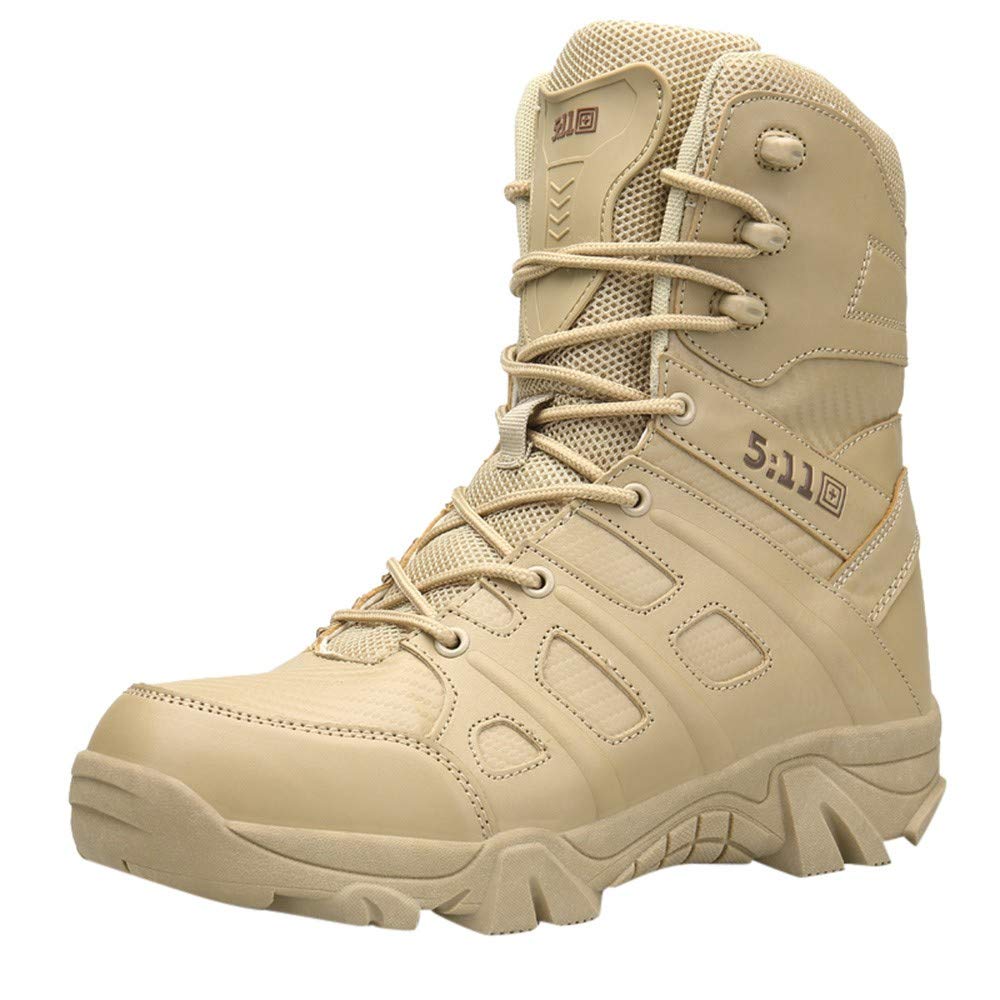 Générique Bottes Militaires Homme Militaire Montantes Rangers Confort Moto Chaussures Combat avec Coque Chaussure en Plein Air Basket Running Boots Securité Botte Randonnée Bottes
