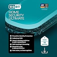 Vista 18 de ESET NOD32 Antivirus 2025 Edition 1 Device 1 Year Antivirus Software Gamer Mode Small System Footprint Digital Download [PC/Mac]