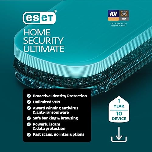 Miniatura 18 de ESET NOD32 Antivirus | 2025 Edition | 1 Device | 1 Year | Antivirus Software | Gamer Mode | Small System Footprint | Digital Download [PC/Mac]