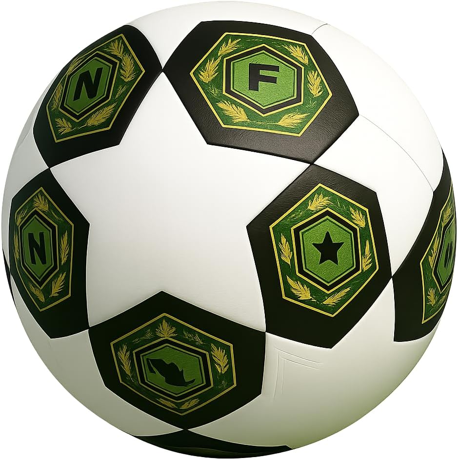 Tournament-Style Official Size 5 Soccer Ball – Pro Match & Training Football – Durable PU Leather with Butyl Bladder – Youth & Adult Players (Multiple Colors)