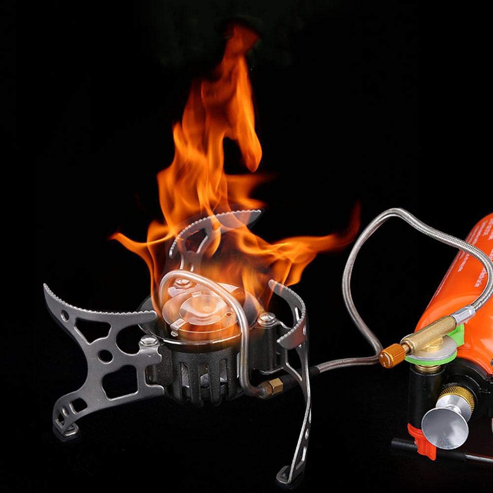 Réchaud de camping polyvalent, réchaud à gaz/fioul, réchaud de camping multifonctionnel