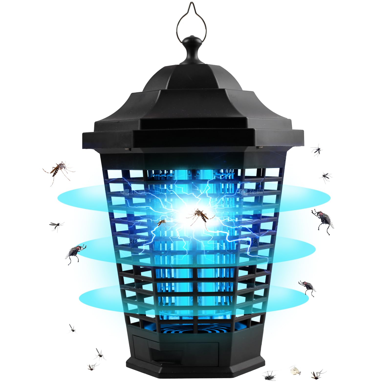 TEPENARElectric Mosquito Killer Lamp - Mosquito Zapper 13W 4200V Mosquito Lamp Efficient Protection Against Mosquitoes Moths and Flying Insects Without Toxic Chemicals Perfect for Indoor & Outdoor