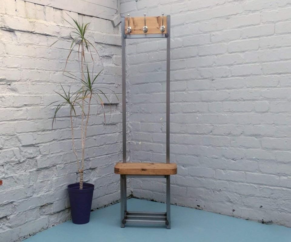narrow coat and shoe stand