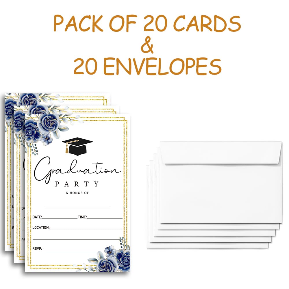 Amazon.com : FujLoy 20 Cards with Envelopes, graduation