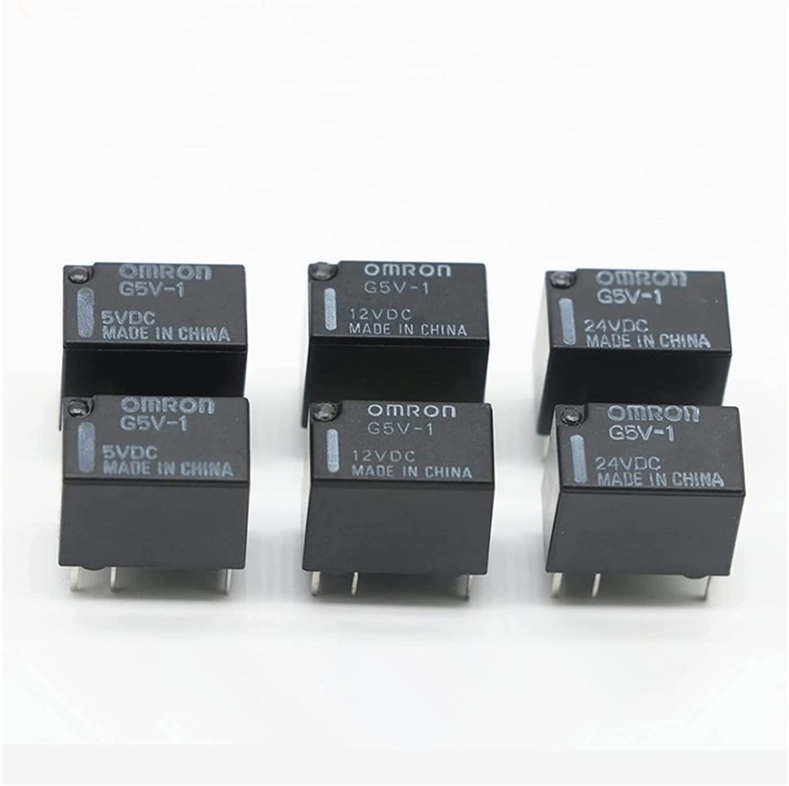 Relè G5V-1 G5V-1-5VDC G5V-1-12VDC G5V-1-24VDC Uno Aperto Uno Chiuso Relè Di Segnale DC 1A 6 Pin Nuovo Parti Di Ricambio (Size : G5V-1-24VDC - Foto 2