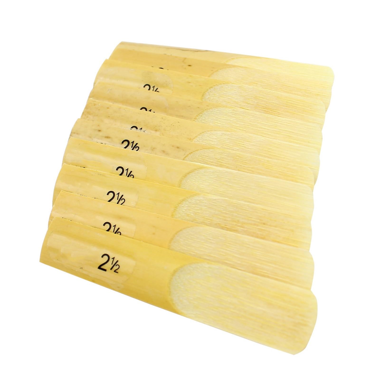 Akcesoria Do Instrumentów Saksofonu 10 Sztuk Stroiki Do Saksofonu Tenorowego BB Siła 2.5 Stroiki Do Saksofonu Trzcinowego Muzyczne Akcesoria Do Instrumentów Dętych Drewnianych