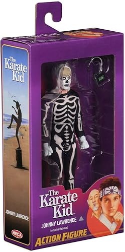 Miniatura 4 de NECA The Karate Kid - Johnny Lawrence - Figuras de acción vestidas de 8 pulgadas
