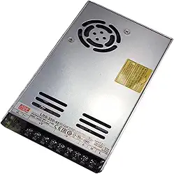 Mean Well 350W Fonte De AlimentaçãO Cc De SaíDa úNica Com ComutaçãO VariáVel 48V 7.3A, (LRS-350-48 48V/7.3A/350.4W/Single Supply)