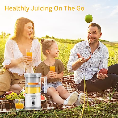 image for SUPCOOKI Electric Citrus Juicer, Rechargeable Juicer Machine with USB 