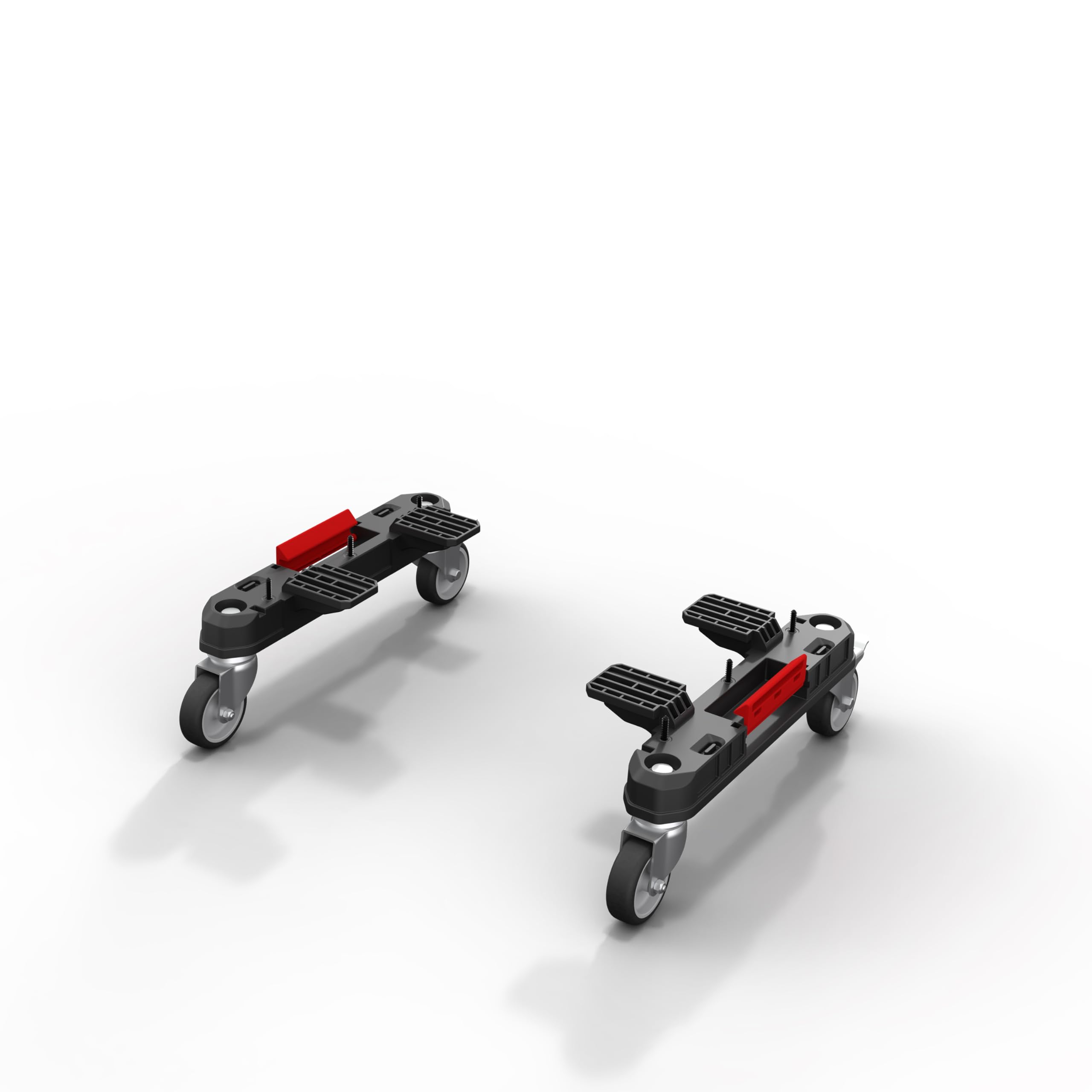 Système Qbrick Prime Adaptateur Mobile, Ensemble d'adaptateurs roulants, roulettes de Transport, Atelier, Noir