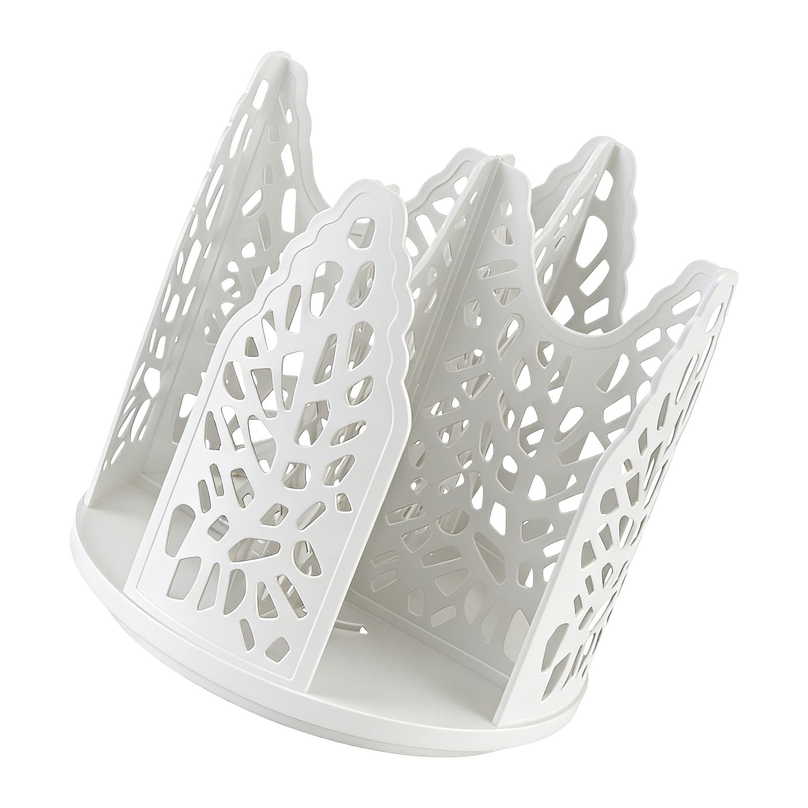 Piceioep Capacity Rotatable Paper Cup Organiser Desktop Cup Dispenser Storage Rack for Coffee Shops and Households Whirling Planner