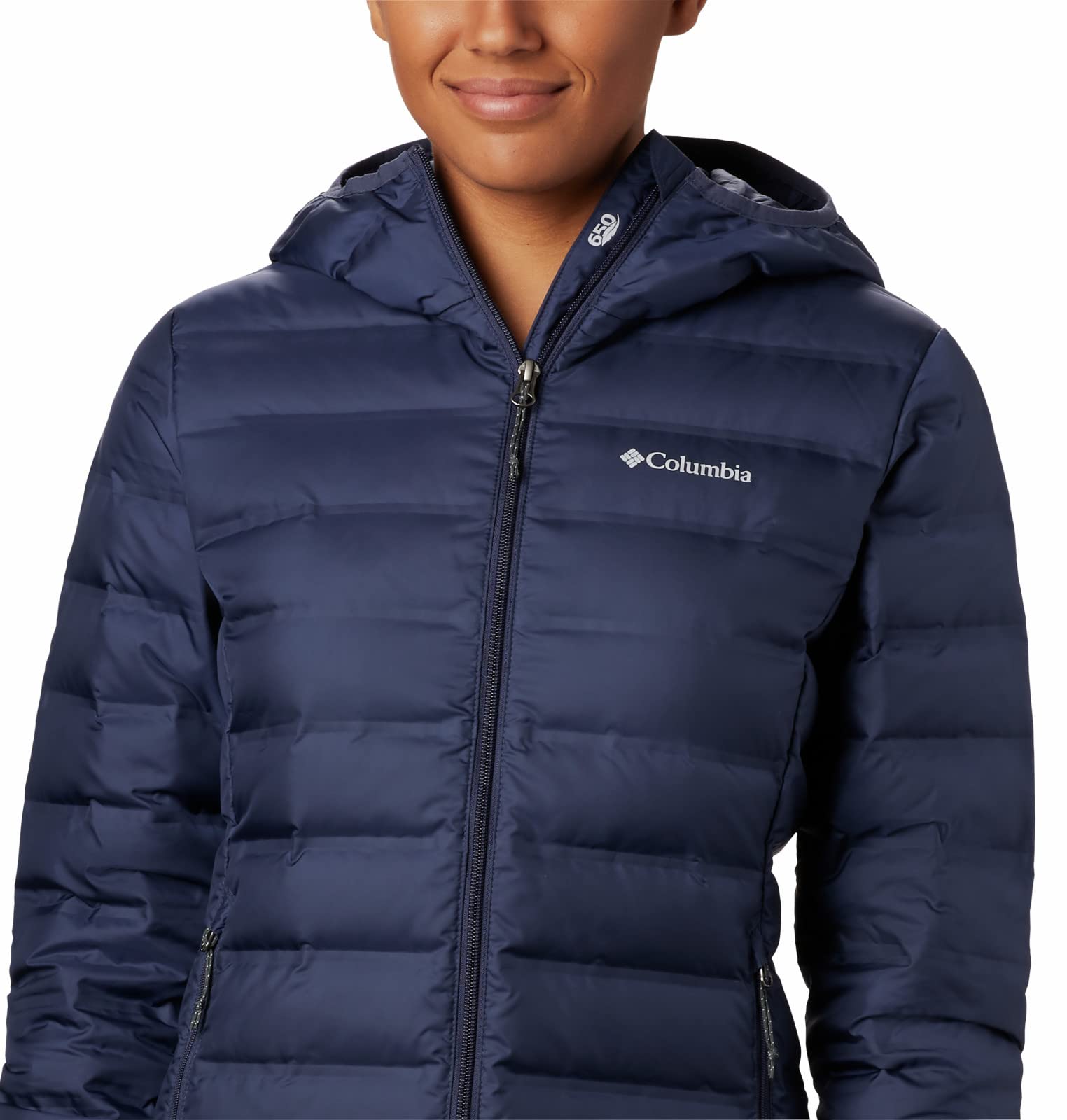 Amazon.com: Columbia Women's Lake 22 Down Hooded Jacket, Nocturnal