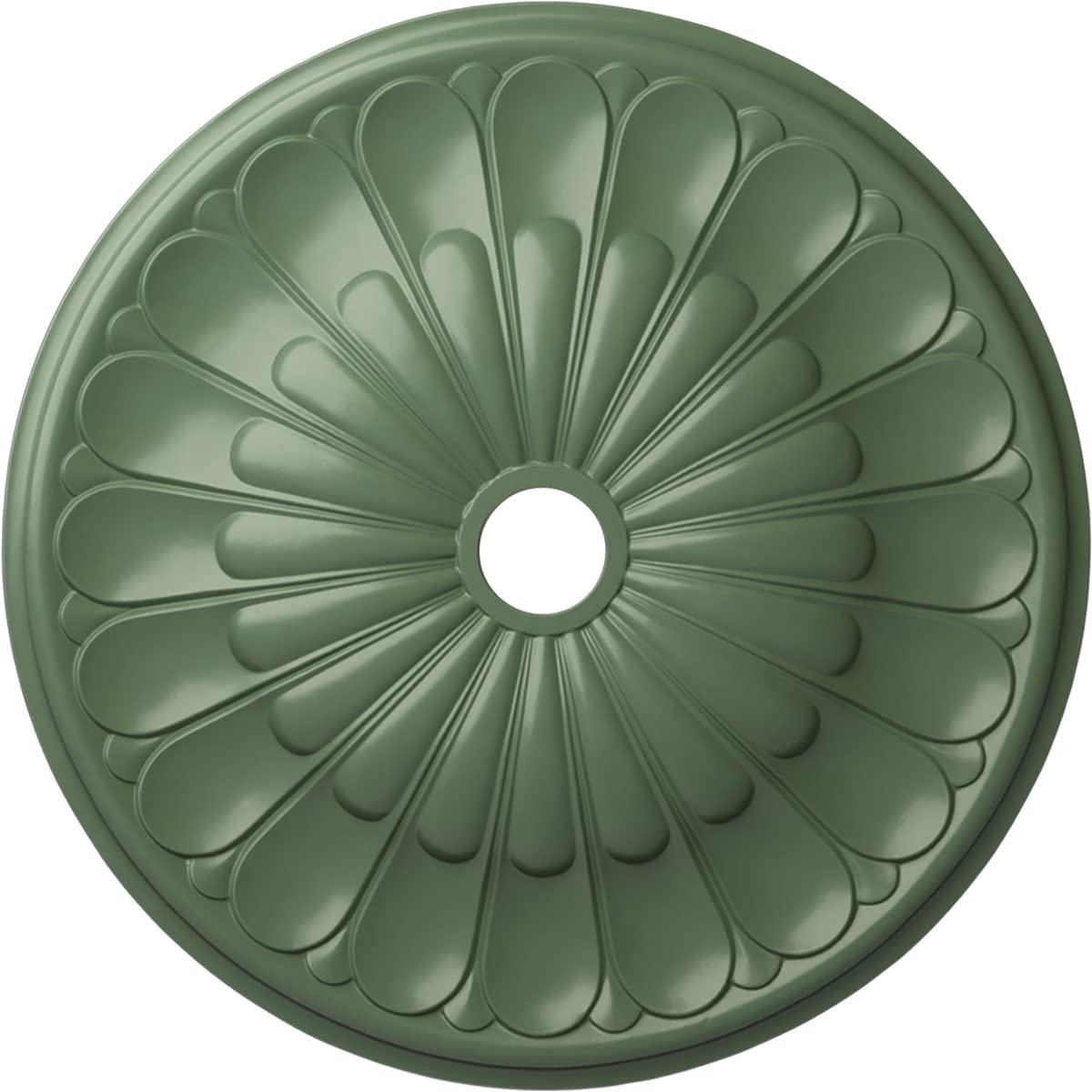 Médaillon de plafond cache-trou élégant pour masquer les défauts d'un lustre