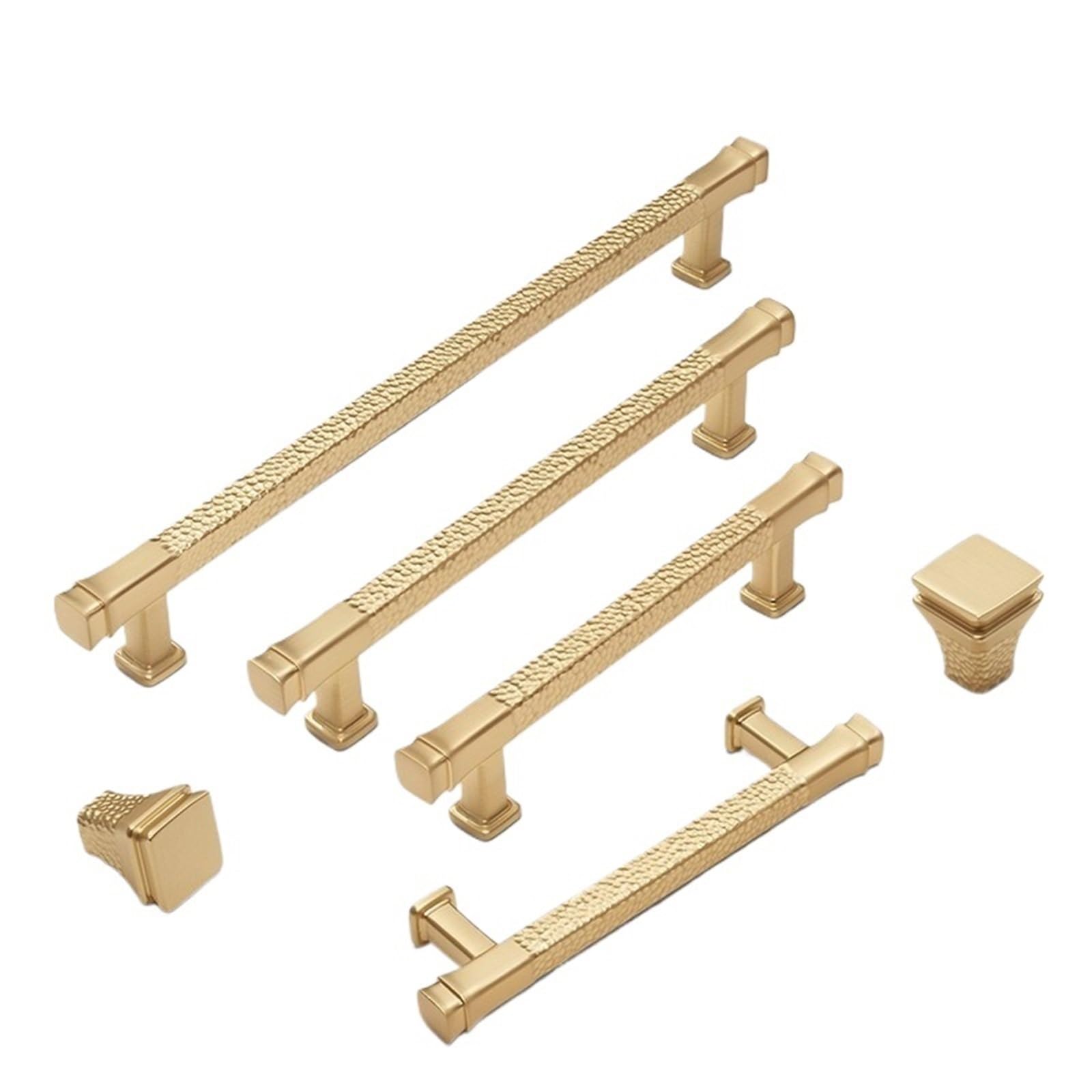 Kdhcvkz Gray-128Mm 1Pcs Luxury Black Gold Cabinet Door Handles, Modern Chinese-Style Dresser, Drawer, Wardrobe, And Vanity Pulls, Furniture Hardware(Gray-128Mm)