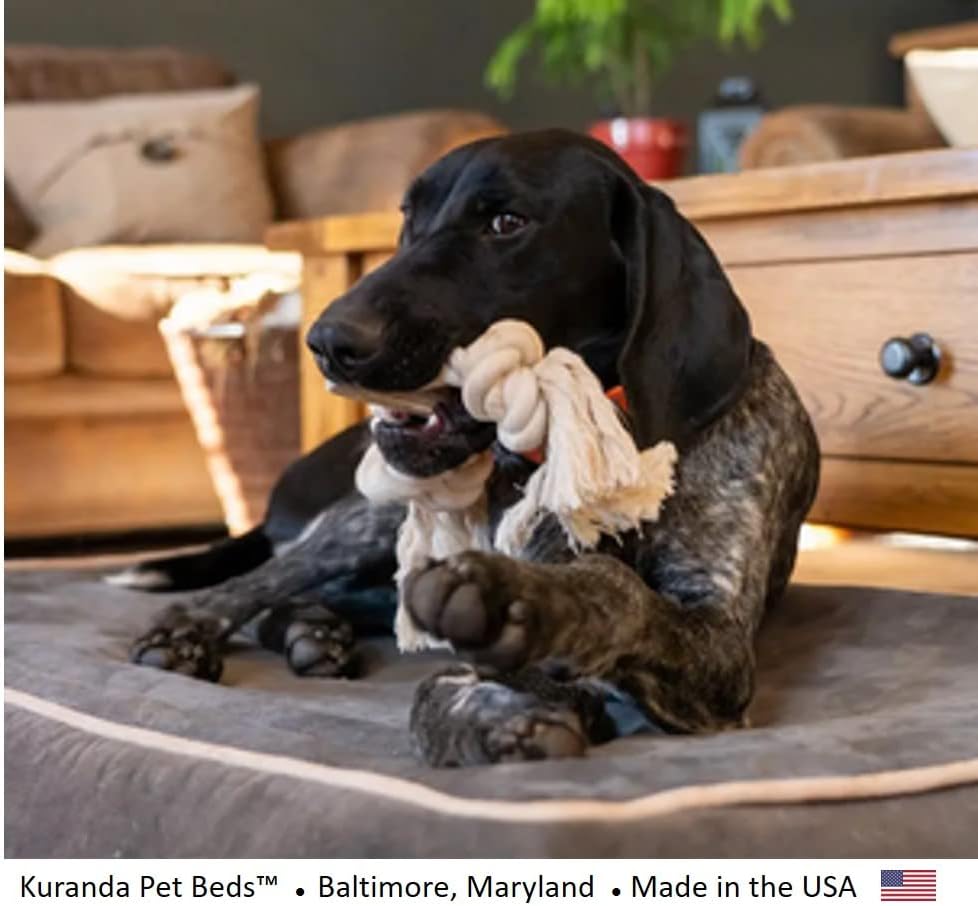 Miniatura 4 de Kuranda Funda Microsuede - Grande - 40" x 25" - Microsuede - Smoke