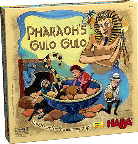 Preisvergleich Produktbild HABA Pharaoh's Gulo Gulo - An Exciting Dexterity Adventure Game for Ages 7 and Up (Made in Germany) by HABA