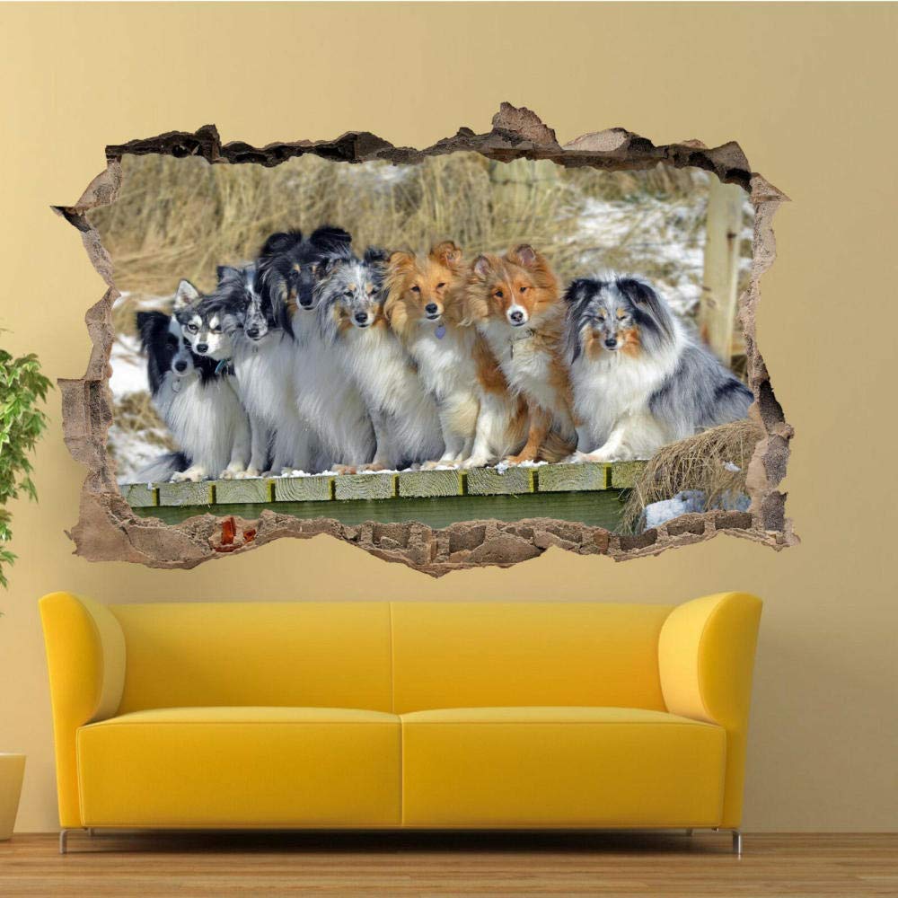 3D Wall Stickers Wall Stickers 3D Art Mural Room Office