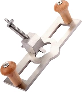 Router Plane, Portable Adjustable Blade Hand Planer, Handheld Woodworking Tool with Comfortable Wooden Handle, for Woodworking DIY Carpentry Industry