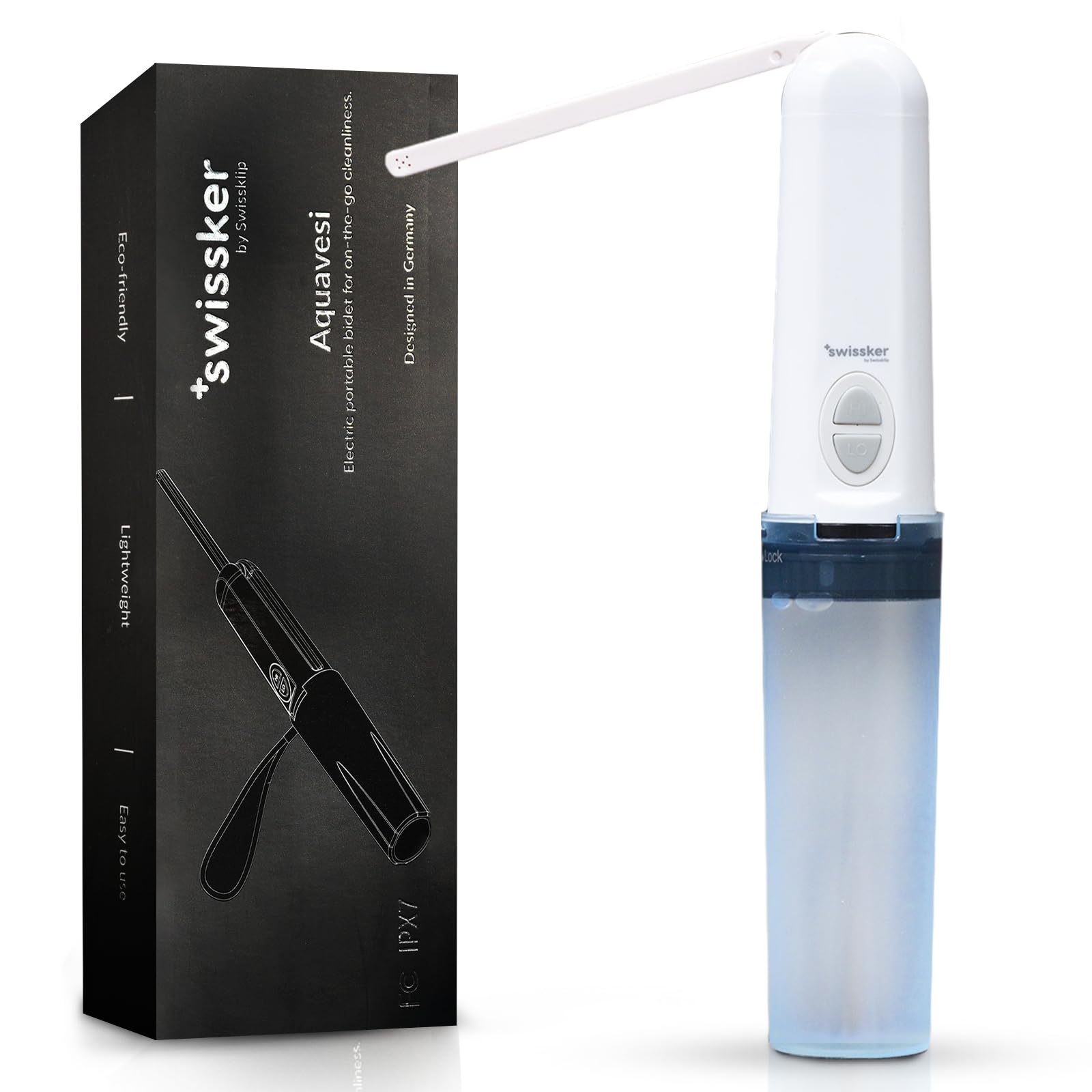 Swissker by Swissklip Aquavesi Portable Bidet Sprayer