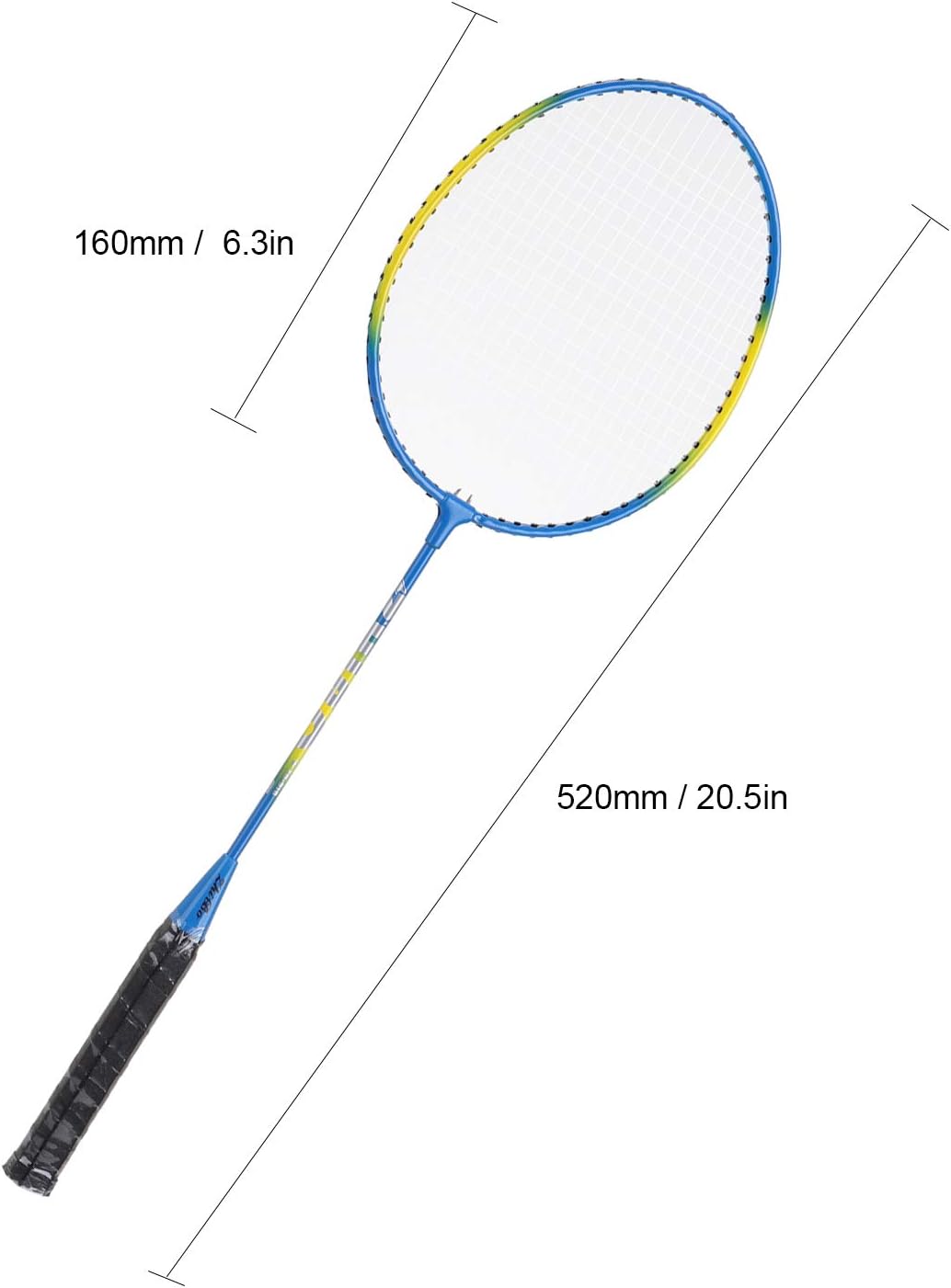 Sports Badminton Set Badminton Racket, Birdie, Net, Adjustable Vote Beach or Backyard Combo Set Game