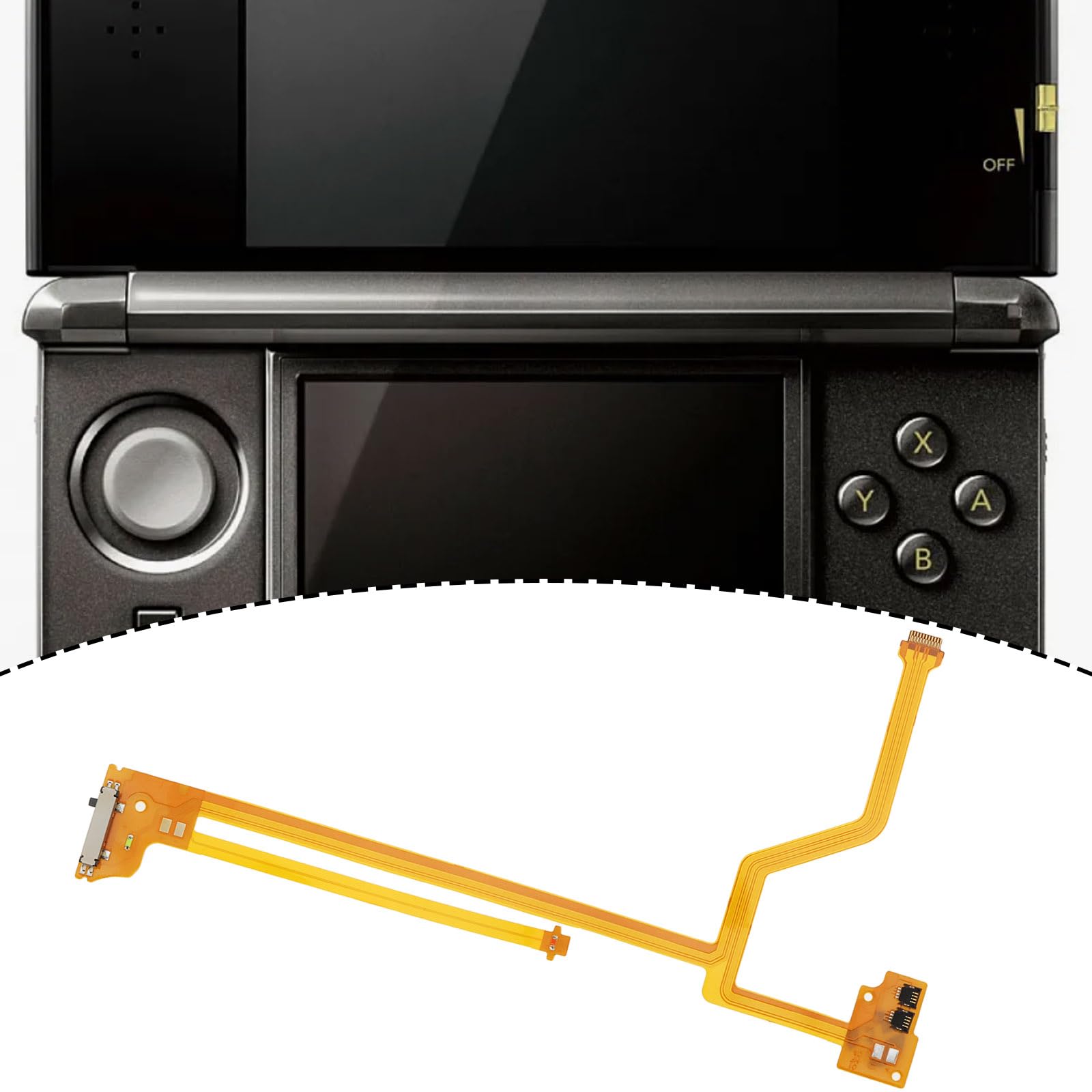 Cable Flexible para Altavoces de Consola de Juegos Compatible con Nintendo 3DS