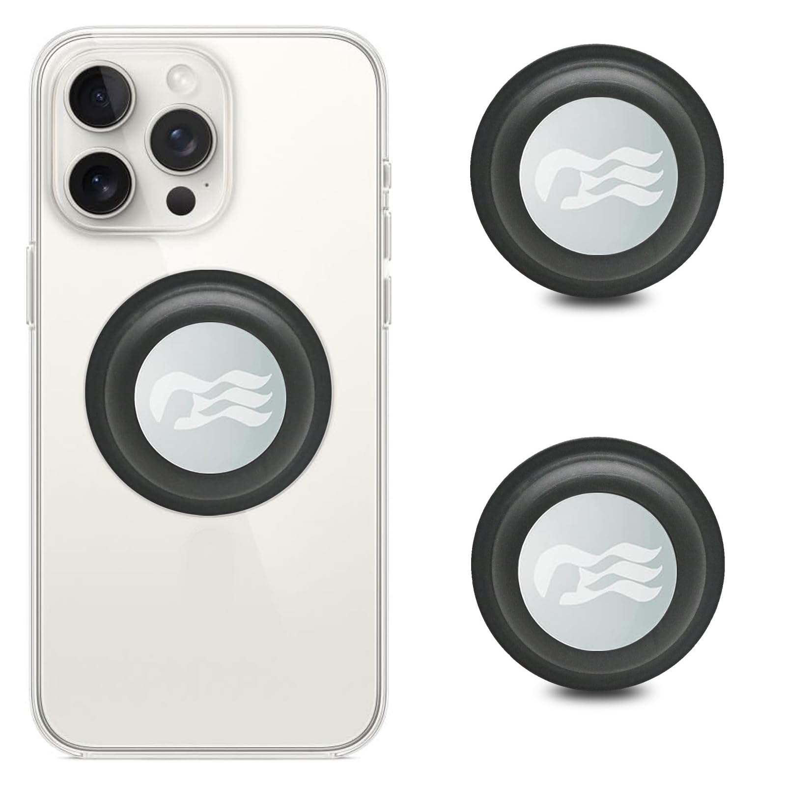 Supporto Per Medaglione Ocean (Princess) – Accessorio Per Telefono, Confezione Da 2, Compatibile Con IPhone E Android, Bianco - 3