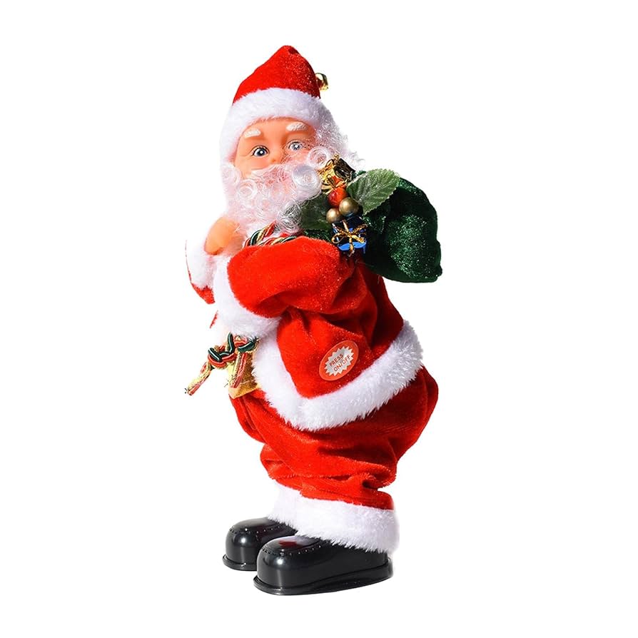 クリスマスサンタクロース、おすすめです！ Amazon.co.jp: サックス音楽サンタおもちゃ、踊る歌う