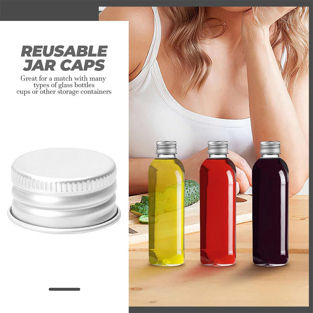 Lot De 16 Couvercles à Vis Métalliques - 8 Petits Et 8 Grands - Étanches, Pour Bidons Et Récipients