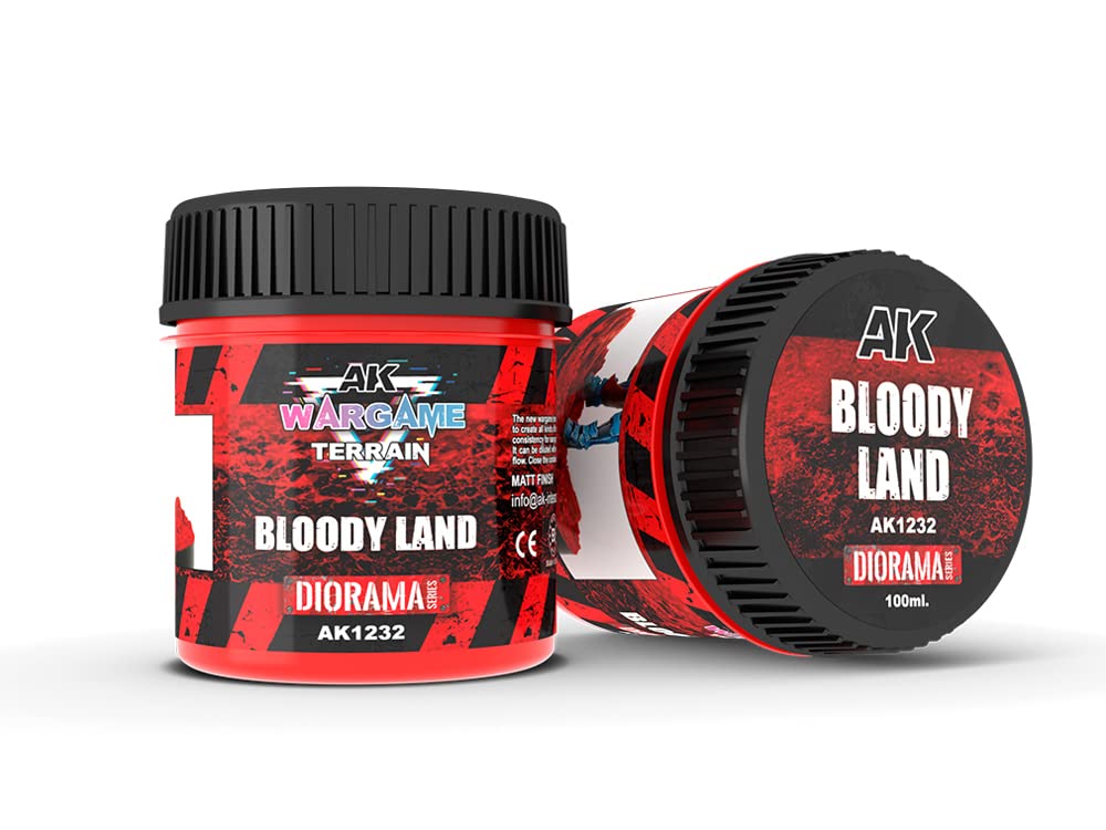 Ak Interactive Ak Wargame Terrains Ak1232 Bloody Land (100Ml)
