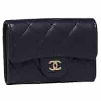 CHANEL 超美品　マトラッセ ポーチ　コインケース　カードケース　ネイビー 楽天市場】シャネル カードケース 小銭入れ コインケース