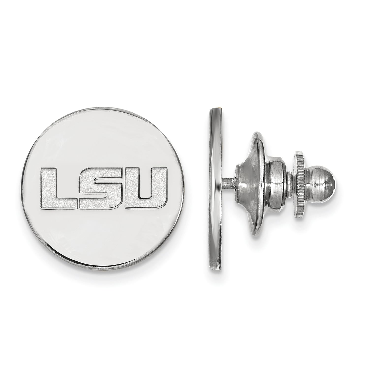 LSU Lapel Pin (Sterling Silver)