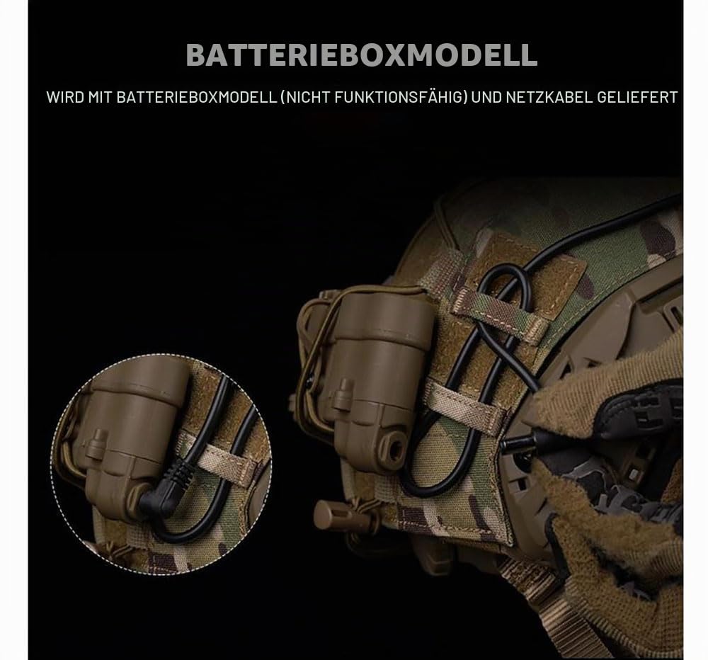 Airsoft Tactical GPNVG 18 Nachtsichtbrille Attrappe Fernglas Keine Funktion NVG Modell für taktische Dekoration und Requisiten