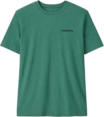 Patagonia Ms P-6 Logo T-Shirt Mens T-Shirt, Green Gem, L