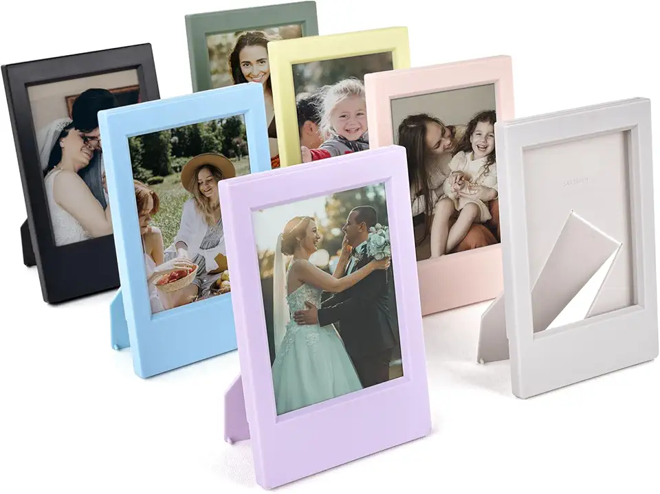 2x3 Mini Photo Frames with Upgraded Clear Protective...
