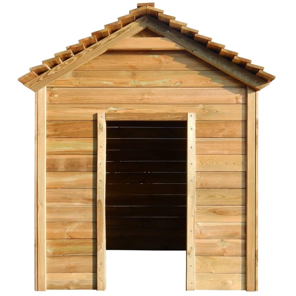 Spielhaus für den Garten 120x120x146 cm aus Kiefernholz - Stabiles Gartenhaus für Kinder, Spielhaus für Außenbereich