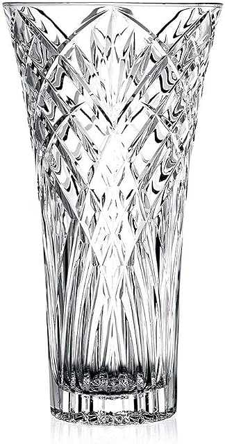 Vase, Glass Vases for flowers ,large Transparent Flower Vases ( 30CM )