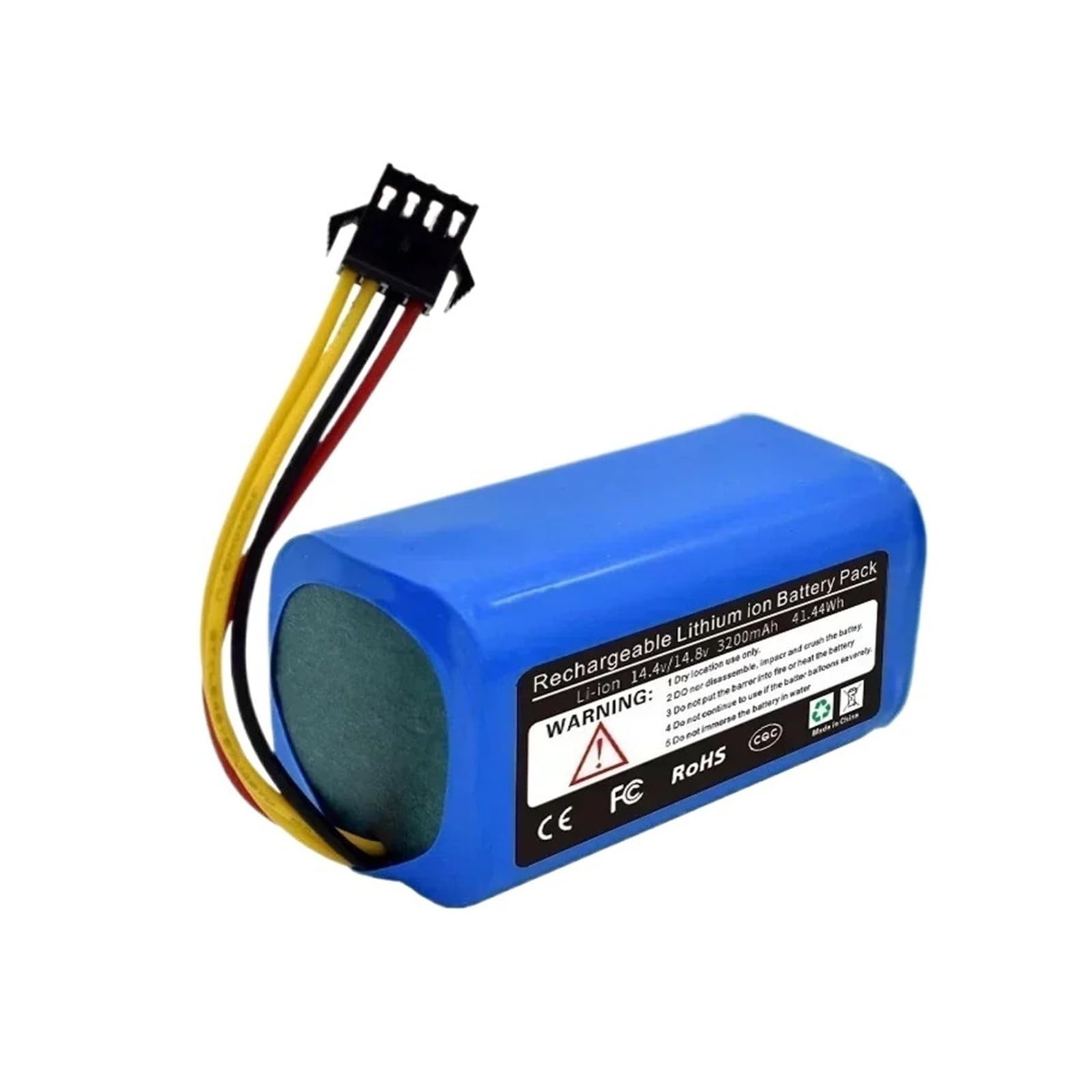 Batería de repuesto 3500mAh compatible con Redmond RV-R450 y Kassel TB33 de 14.8V