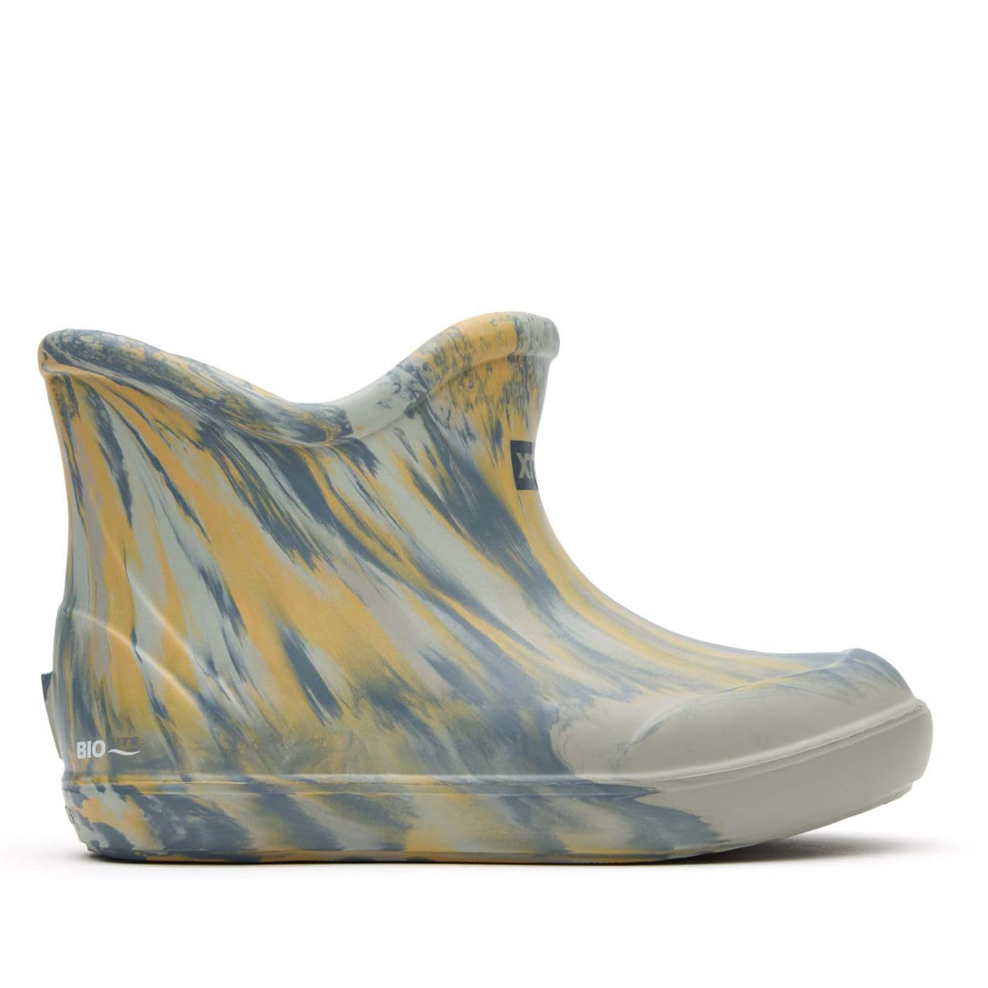 XTRATUF TUFS Big Kids Ankle Deck Boot, Sahara Swirl, Size 6(M)
