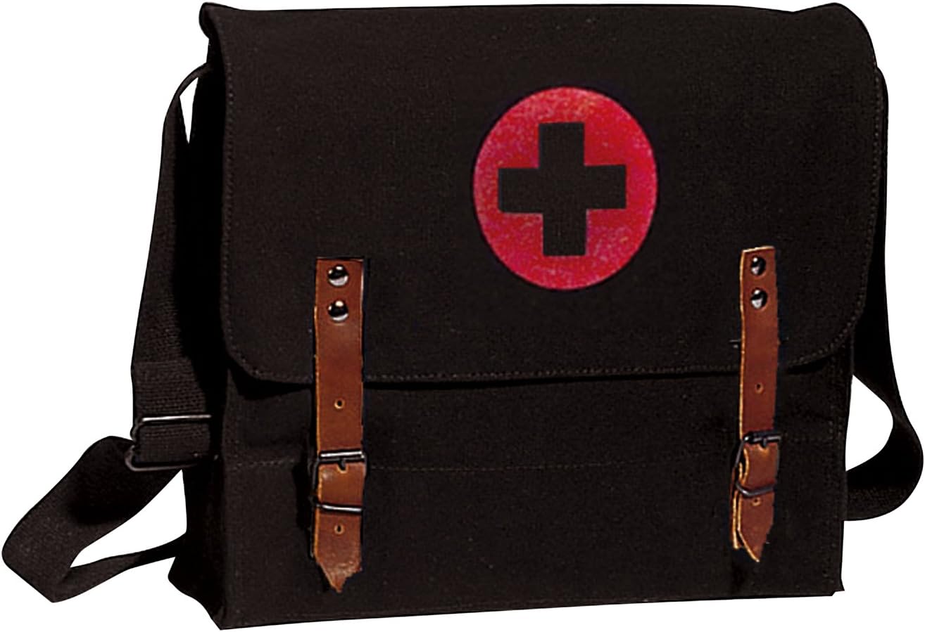 Rothco Canvas Nato Medic Bag (Black)