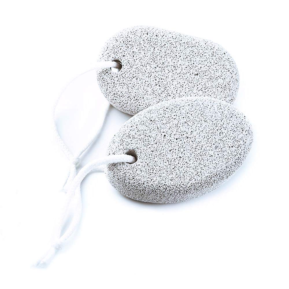 Ajcoflt 1PCS Foot Care Exfoliating Scrub Stone Dead Skin Remove Pedi Scrubber Natural Pumice Stone Foot File