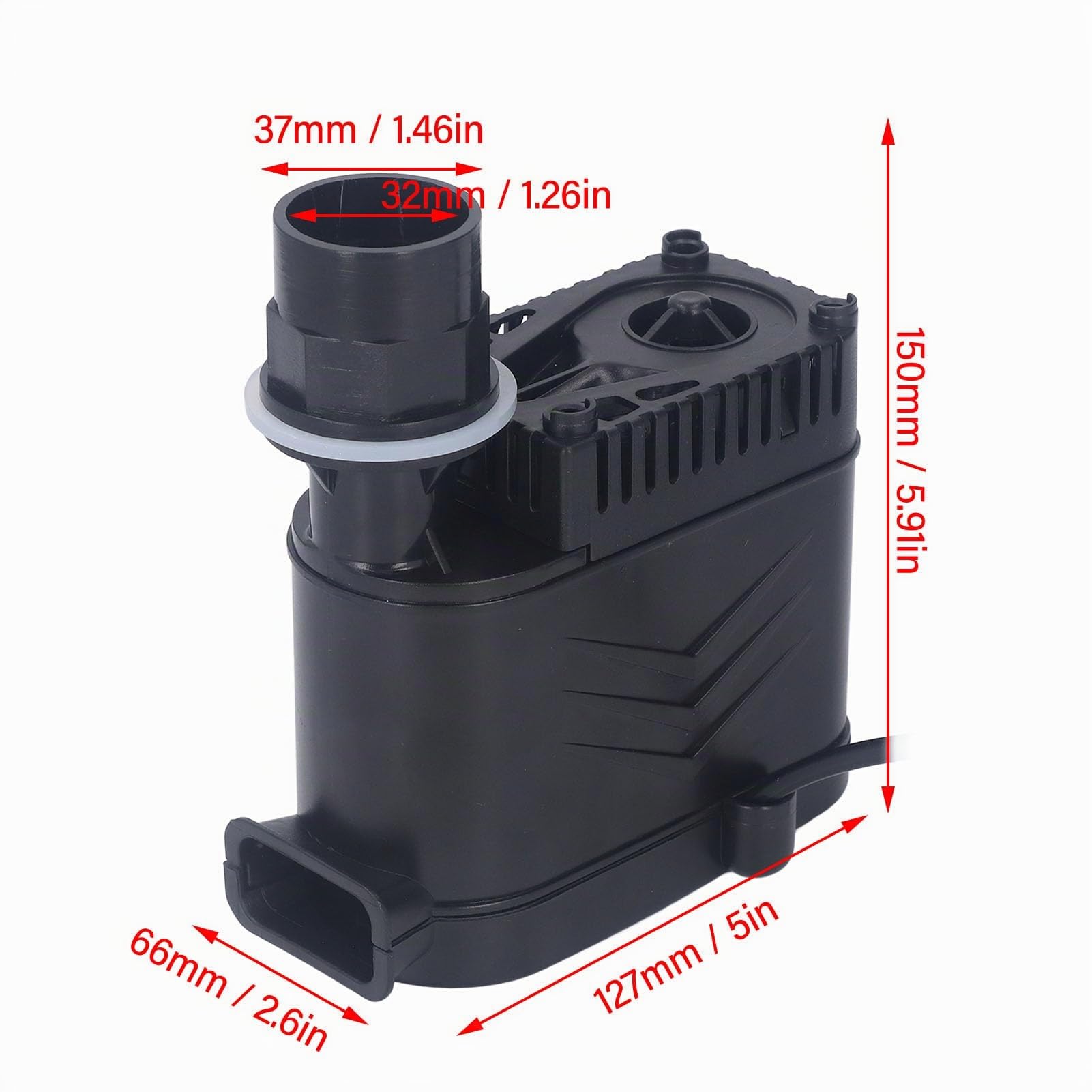 Pompa di Condensa per Aria Condizionata 220-240V 35W 3000L - Senza Spazzole, Basso Rumore, Protezione IPX8